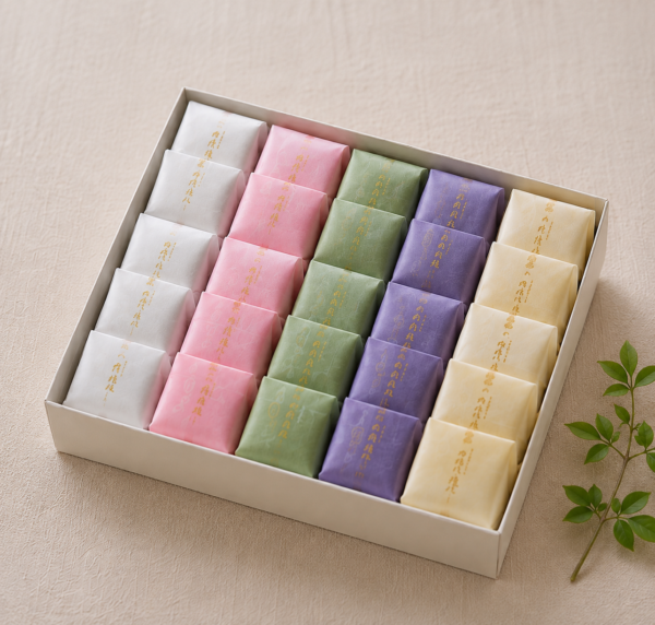 五色包み 上生菓子詰め合わせ(20個入り)